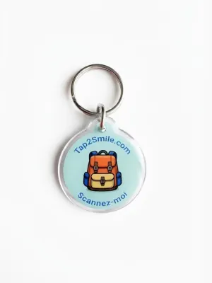Porte-clés Tap2Smile pour les sacs